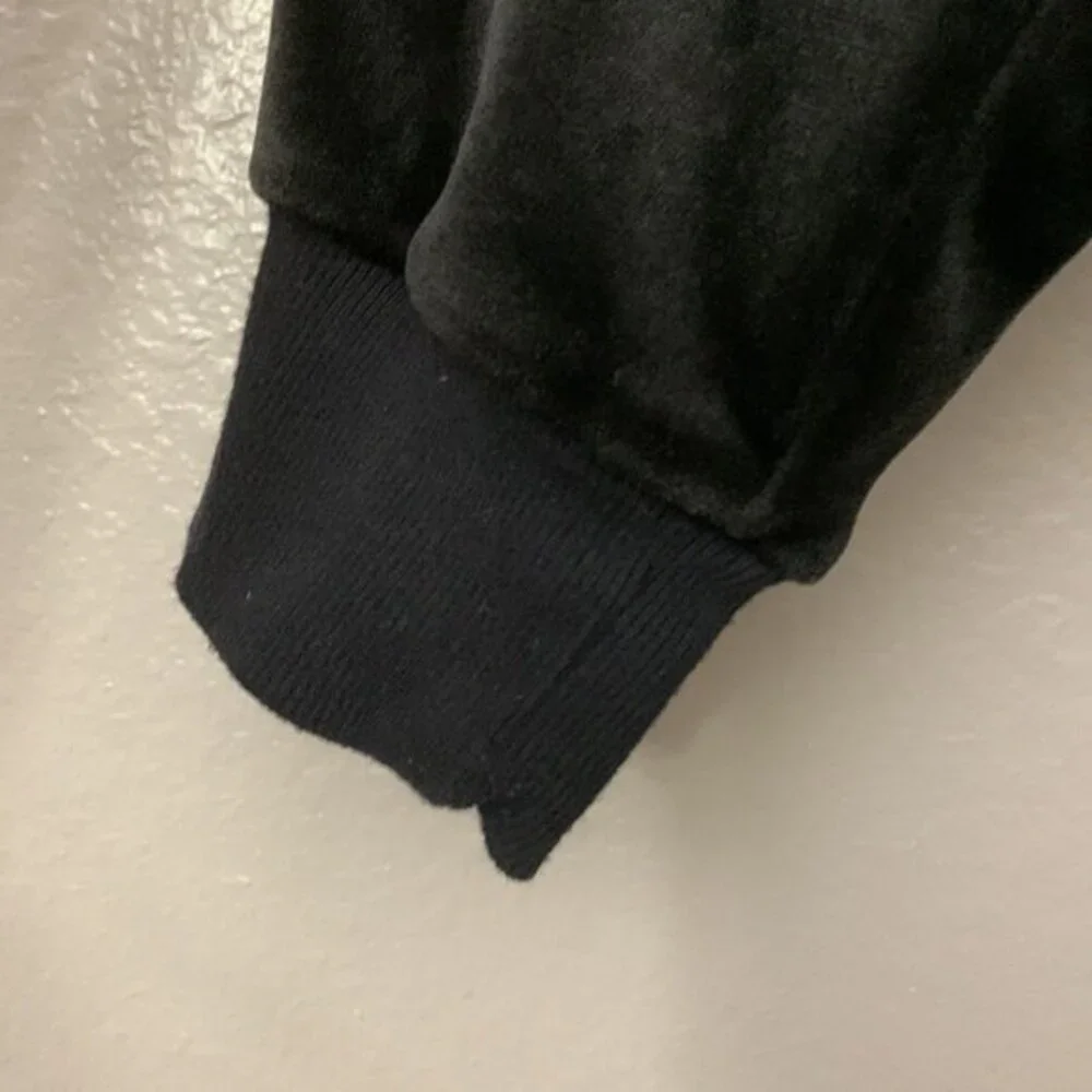 Justice Velvet velour Hoodie Pullover size 10 girl